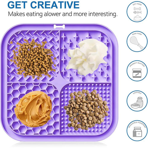 PopFresh Lick & Chill Mat™ — Calm Lick Method™ Enrichment Mat for Dogs & Cats